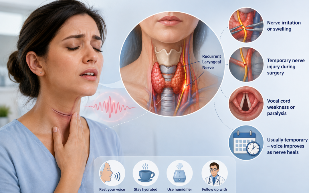 Why Does My Voice Sound Hoarse After Thyroid Surgery