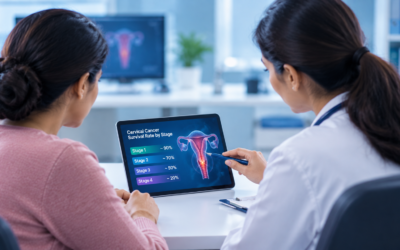 What Is the Survival Rate for Cervical Cancer by Stage?